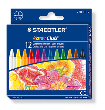 4007817220115 - Staedtler waskrijt 12 stuks