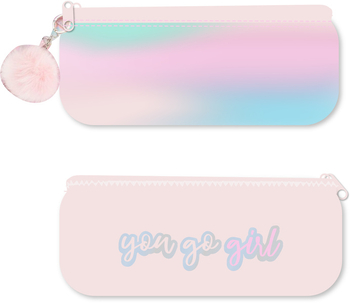 8717399907545 - Pretty Paradise etui bond "you-go-girl" pompom sleutelhanger