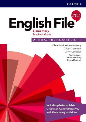 9780194032766 - English file elementary teacher's guide + tr resource centre