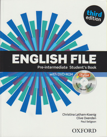 9780194598651 - English file pre-intermediate student's book + itutor online