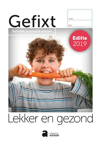 9782808104098 - Gefixt! lekker en gezond leerwerkboek (ed 2019)