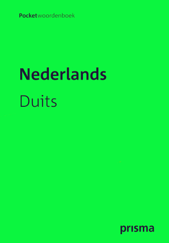 9789000341245 - Prisma pocketwoordenboek Nederlands-Duits FLUO editie