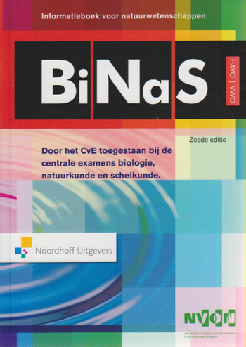 9789001817497 - Binas informatieboek havo-vwo