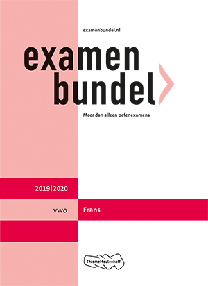 9789006690873 - Examenbundel 2019-2020 vwo frans