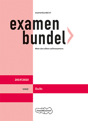 9789006690897 - Examenbundel 2019-2020 vwo duits