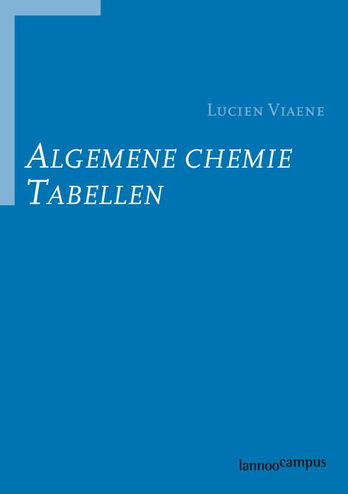 9789020967135 - Algemene chemie - Tabellen