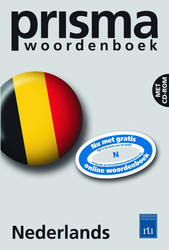 9789027457042 - Prisma woordenboek Nederlands Belgische editie (incl cd-rom)