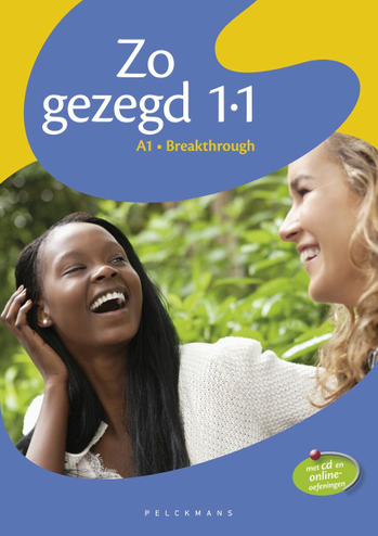 9789028976641 - Zo gezegd 1.1 breakthrough leerwerkboek (+ audio-cd)