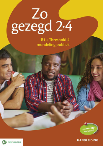 9789028982949 - Zo gezegd 2.4 Threshold 4 mondeling publiek handleiding