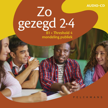 9789028982956 - Zo gezegd 2.4 Threshold 4 mondeling publiek audio-cd