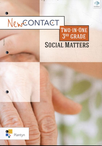 9789030144120 - New contact two-in-one 3de graad Social Matters (+ onl ict)