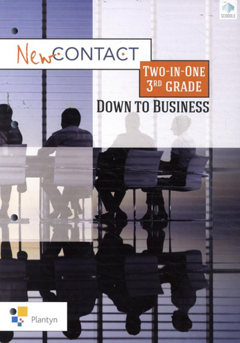 9789030144137 - New contact two-in-one 3de graad Down to Business (+onl ict)