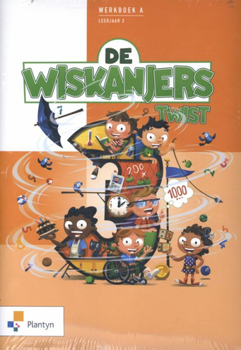 9789030146063 - De Wiskanjers 3 Twist werkboek A + B