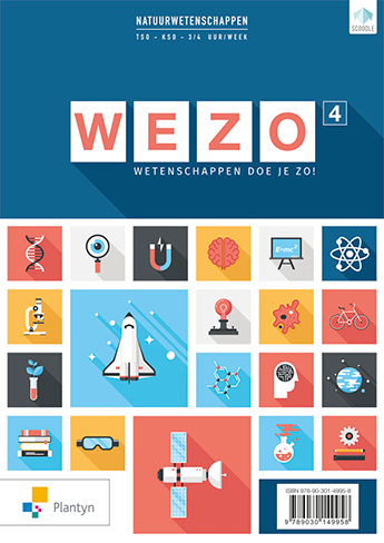 9789030149958 - WEZO Wetenschappen doe je zo 4 (3/4u) lwb (incl scoodle)