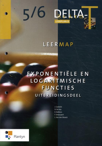 9789030182399 - Delta-t 5/6 leermap exponentiele/logaritm functies uitbreid