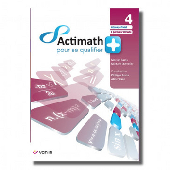 9789030692942 - Actimath pour se qualifier + 4 (4 p/s) livre-cahier Officiel