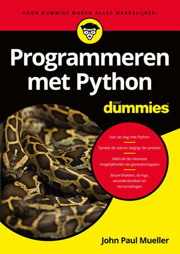 9789045353524 - Programmeren met Python voor dummies