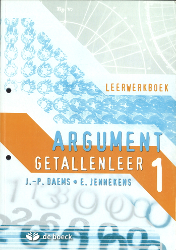 9789045525419 - Argument 1 getallenleer leerwerkboek