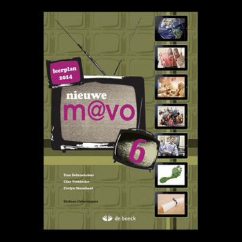 9789045552613 - Nieuwe m@vo 6 leerwerkboek