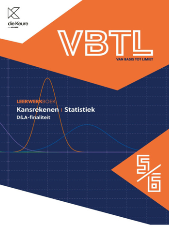 9789048646616 - VBTL 5/6 leerwerkboek Kansrekenen & statistiek