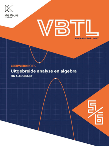 9789048646623 - VBTL 5/6 leerwerkboek Uitgebreide analyse & algebra