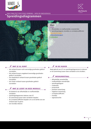 9789048649785 - Nando 6 module spreidingsdiagrammen D&A specifieke vorming
