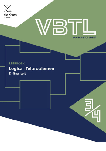 9789048649792 - VBTL 3/4 leerboek Logica & telproblemen D