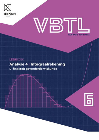 9789048649921 - VBTL 6 leerboek Analyse 4: Integraalrekening D-gevord wisk