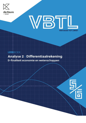 9789048649969 - VBTL 5/6 leerboek Analyse 2: differentiaalrekening D (E/W)