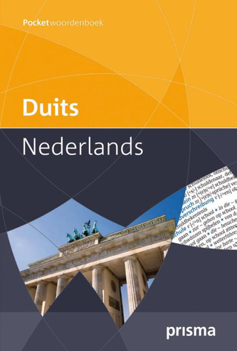 9789049100674 - Prisma pocketwoordenboek Duits-Nederlands