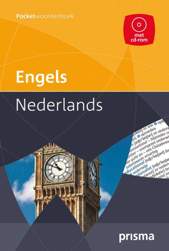 9789049100704 - Prisma pocketwoordenboek engels-nederlands (+ cd-rom)