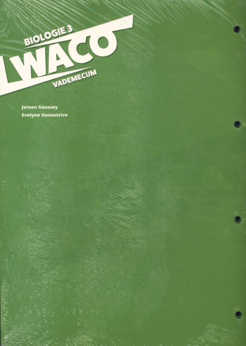 9789049701840 - WACO Biologie 3 lwb doorstroomfinaliteit 2u (incl Scoodle)