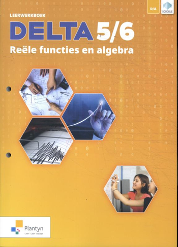 9789049704575 - Delta 5/6 Reële functies & algebra lwb Dubbele finaliteit (+Scoodle) (ed 1 2023)