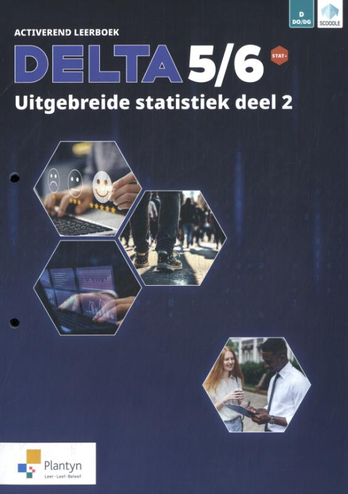 9789049706081 - Delta 5/6 Uitgebr stat & kansrek Act lb dl 2 Dstr.fin Stat+(+Scoodle)(ed 1-2024)