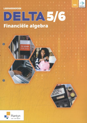 9789049707026 - Delta 5/6 Financiële algebra lwb Dubb fin (+Scoodle) (ed 1-2024)