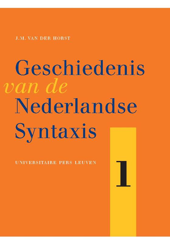 9789058676467 - Geschiedenis van de Nederlandse syntaxis