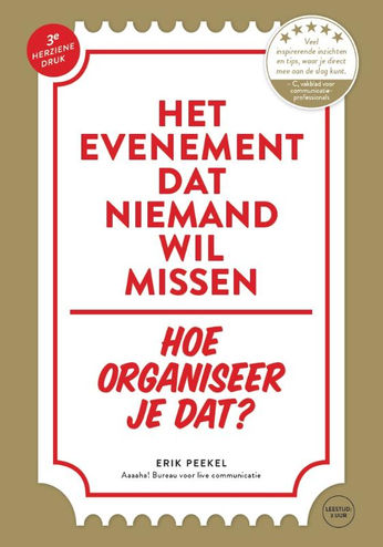 9789082331240 - Het evenement dat niemand wil missen