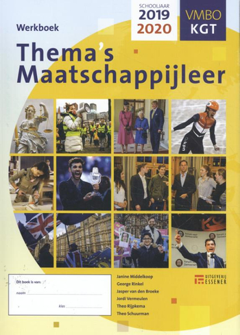 9789086743216 - Thema's maatschappijleer 2019-2020 vmbo-kgt werkboek