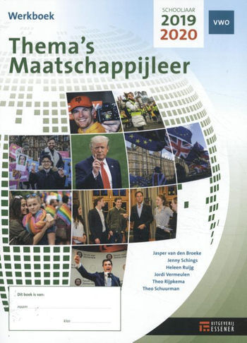 9789086743322 - Thema's maatschappijleer 2019-2020 vwo werkboek