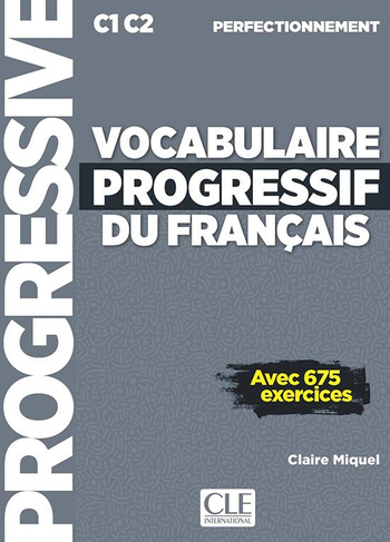 9789462932524 - Vocabulaire progressif du français - niveau perfectionnement livre + CD audio