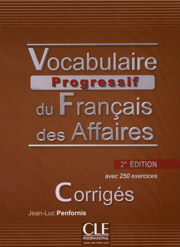 9789462936751 - Vocabulaire progressif du francais des affaires niveau intermediaire corriges