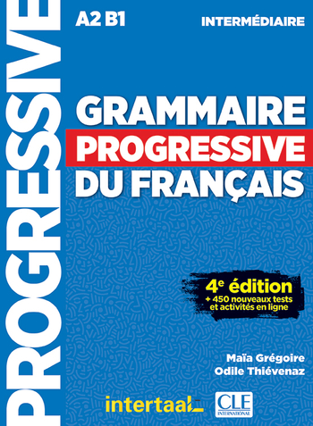 9789462939004 - Grammaire progressive du français - niveau intermédiaire livre + CD audio + appli