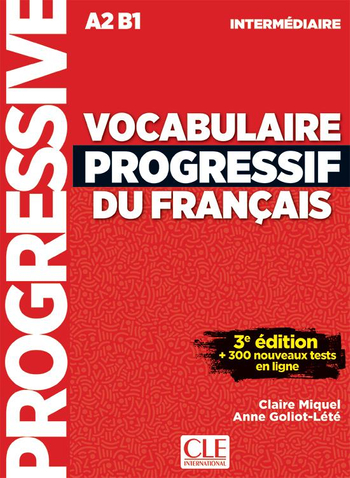 9789462939356 - Vocabulaire progressif du français - Niveau intermédiaire - 3ème édition livre + CD audio + appli