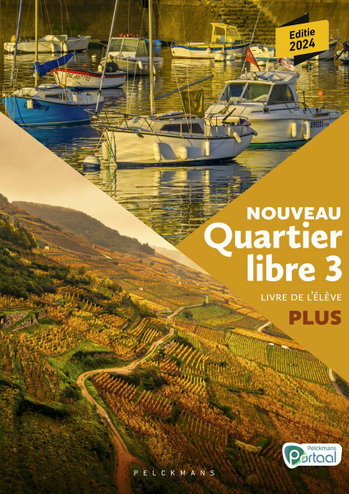 9789463108652 - Nouveau Quartier libre 3 plus livre de l'élève (ed 2024)(+éclats+port)