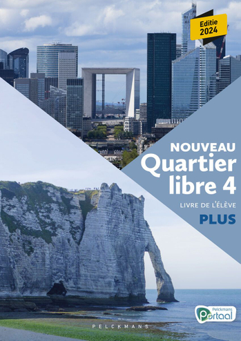 9789463109420 - Nouveau Quartier libre 4 plus livre de l'élève (ed 2024)(+éclats+port)