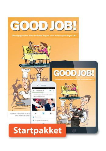 9789463263252 - Good Job! Horeca leerwerkboek + licentie 12 mnd