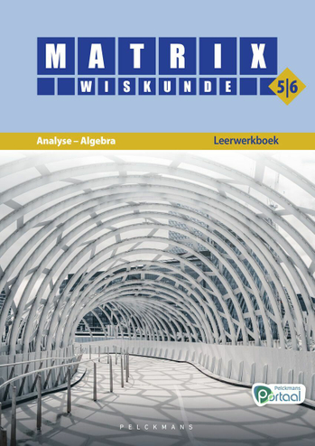 9789463374002 - Matrix wiskunde 5/6 analyse en algebra dubb fin lwb (+ Port)