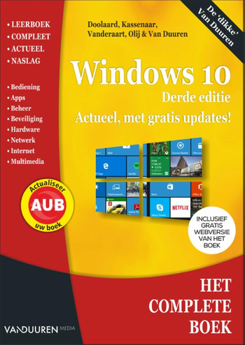 9789463560863 - Het Complete Boek Windows 10