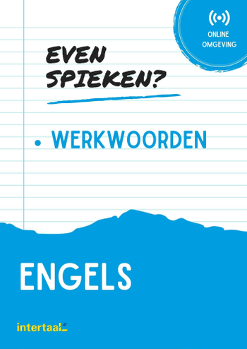 9789463923491 - Even Spieken - Engels werkwoorden