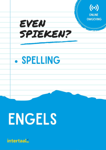 9789463923507 - Even Spieken - Engels spelling